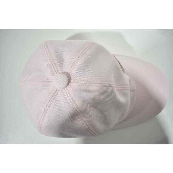 Chanel 22P Light Pink Denim Gold Sequin CC Logo Baseball Cap Curved Peak Hat main image 12